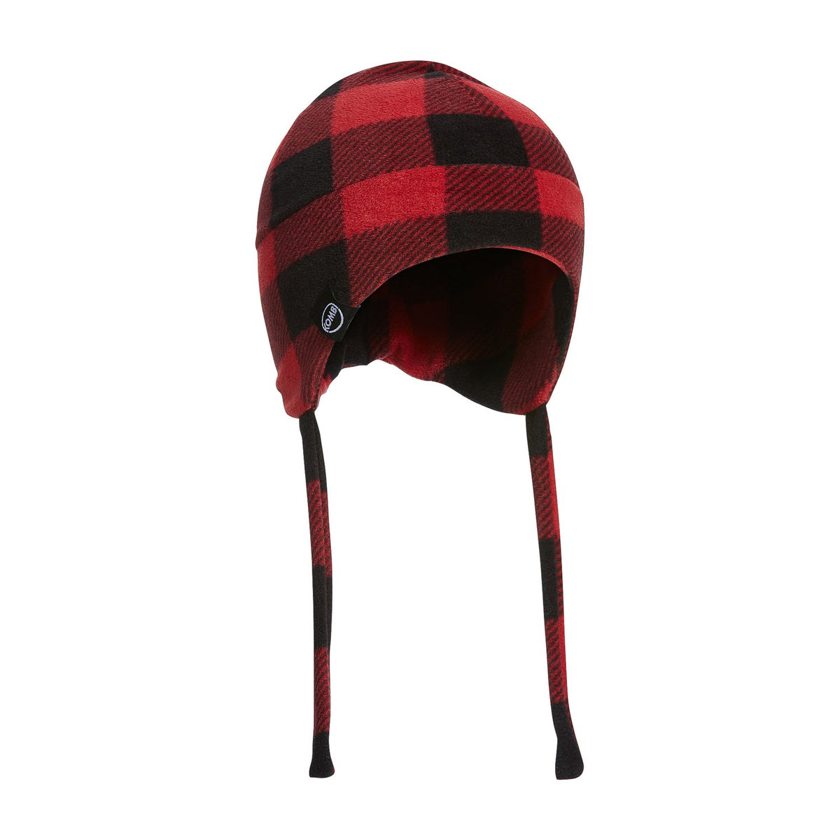 Fleece Plaid Beanie