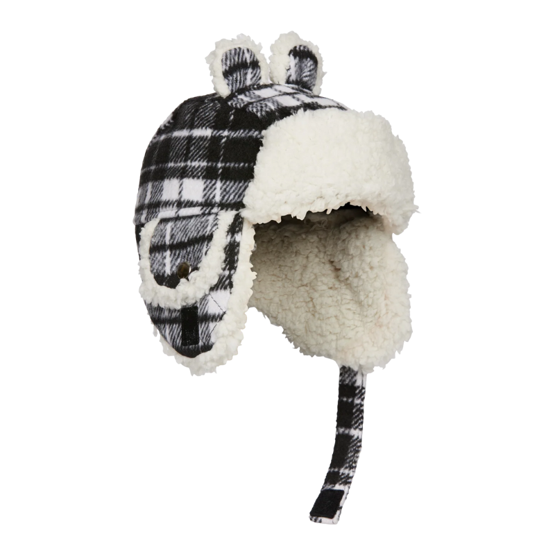 Cute Aviator Faux Shearling Infant Hat