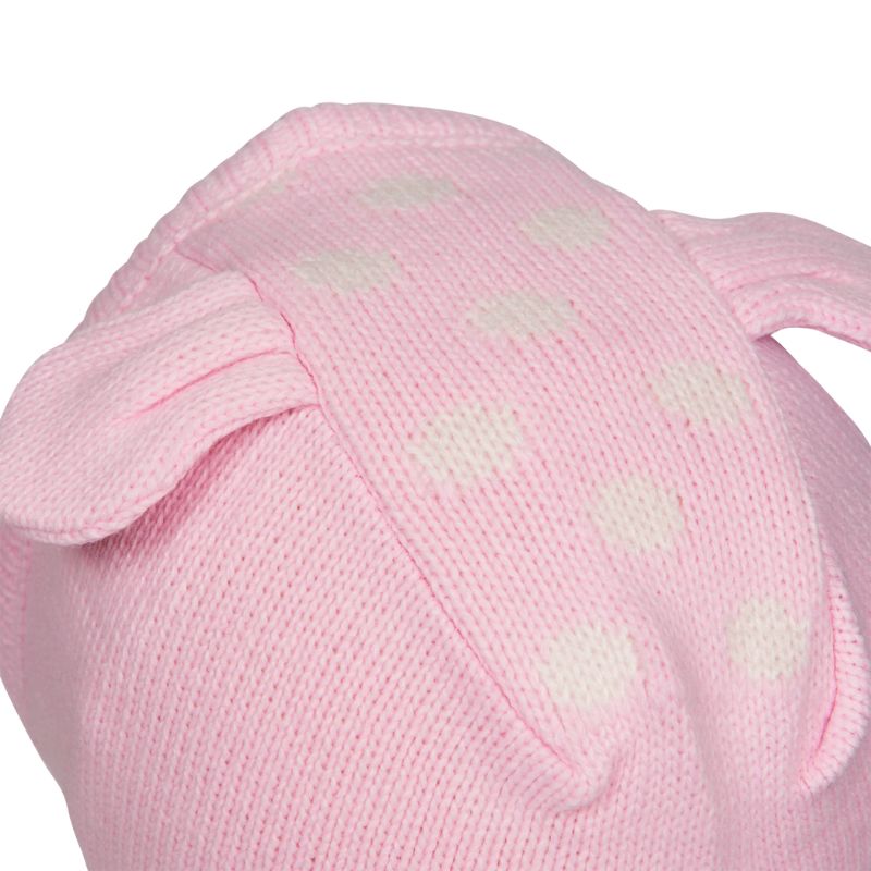 Dodo Knit Infant Balaclava Rose Shadow