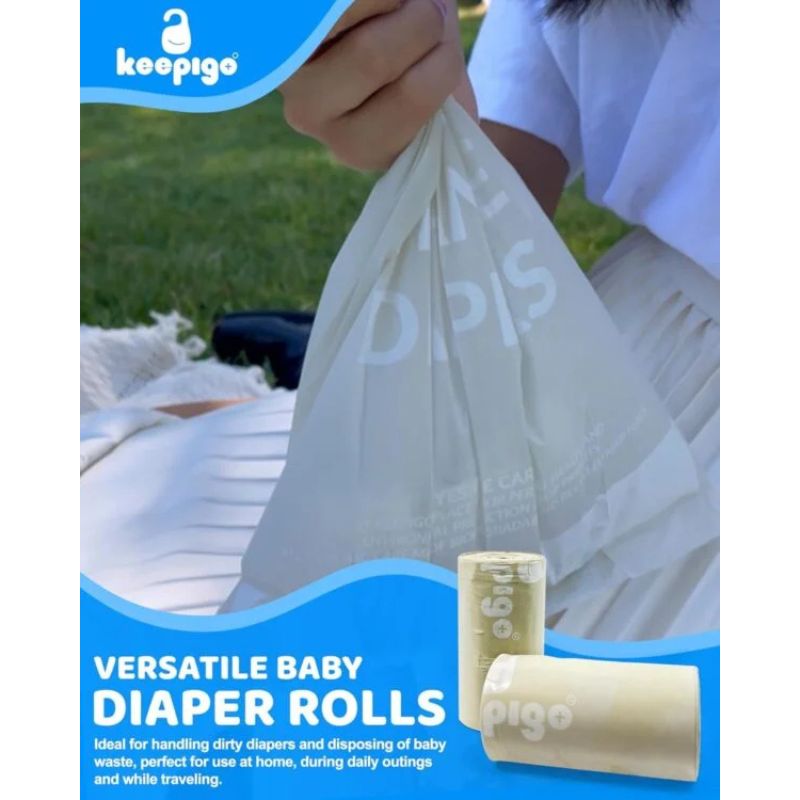 Compostable Disposable Diaper Bags Refills