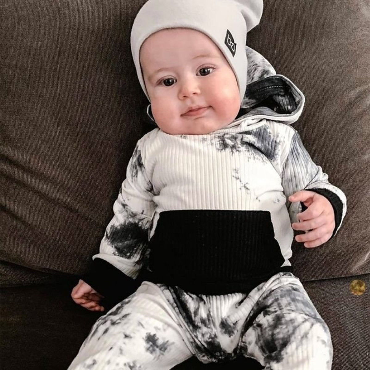 Baby Beanie Grey