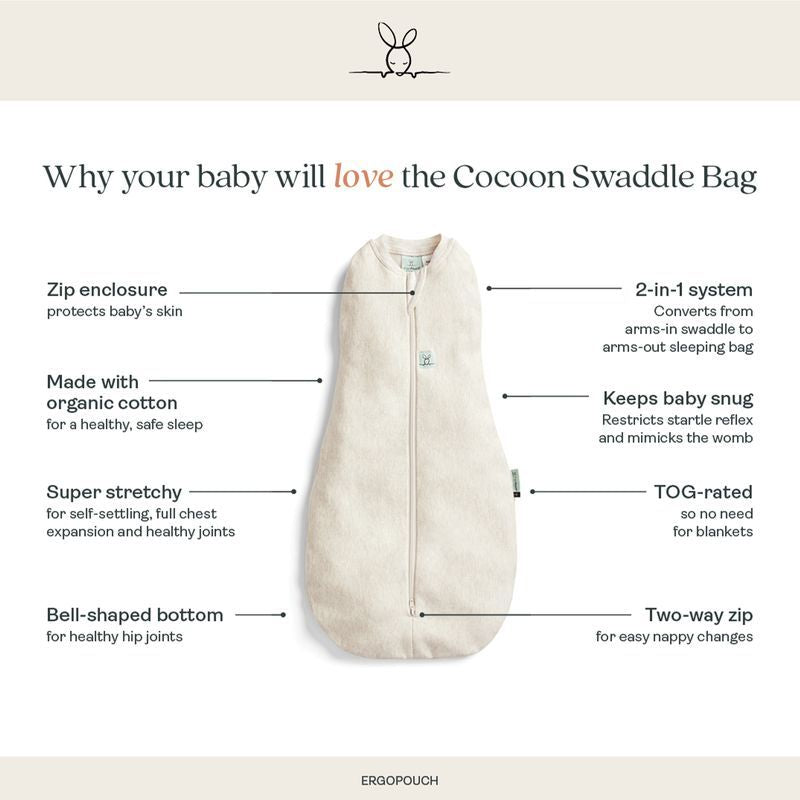 Sacs à emmailloter Cocoon - 2,5 Tog