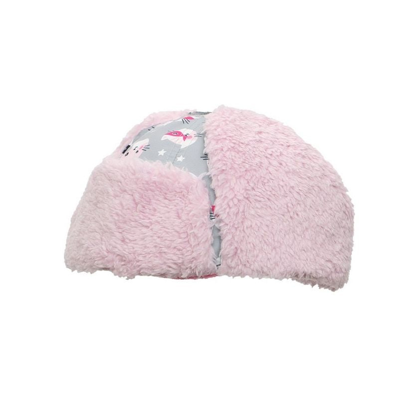 Water Repellent Trapper Hat Cat Grey