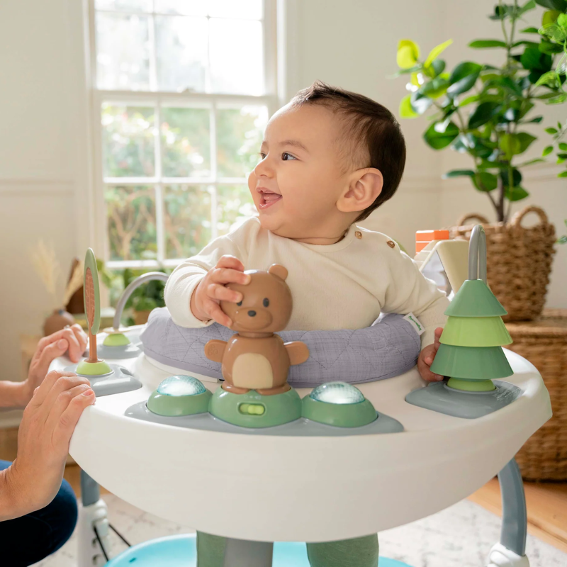 Spring & Sprout 2-in-1 Activity Jumper and Table - First Forest