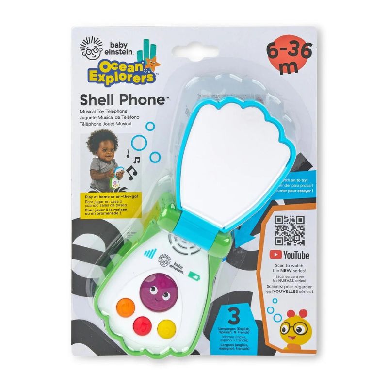 Téléphone jouet musical Shell Phone