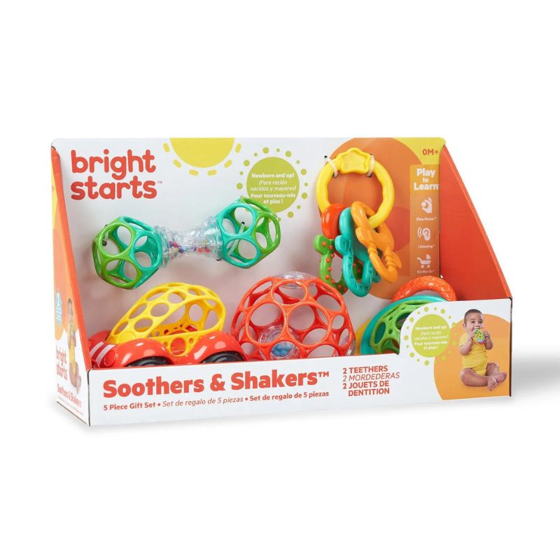 Coffret cadeau 5 pièces sucettes et shakers