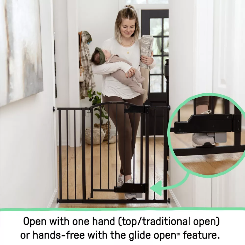 The Thruway 52W Series with Glide Open - Espresso Gate