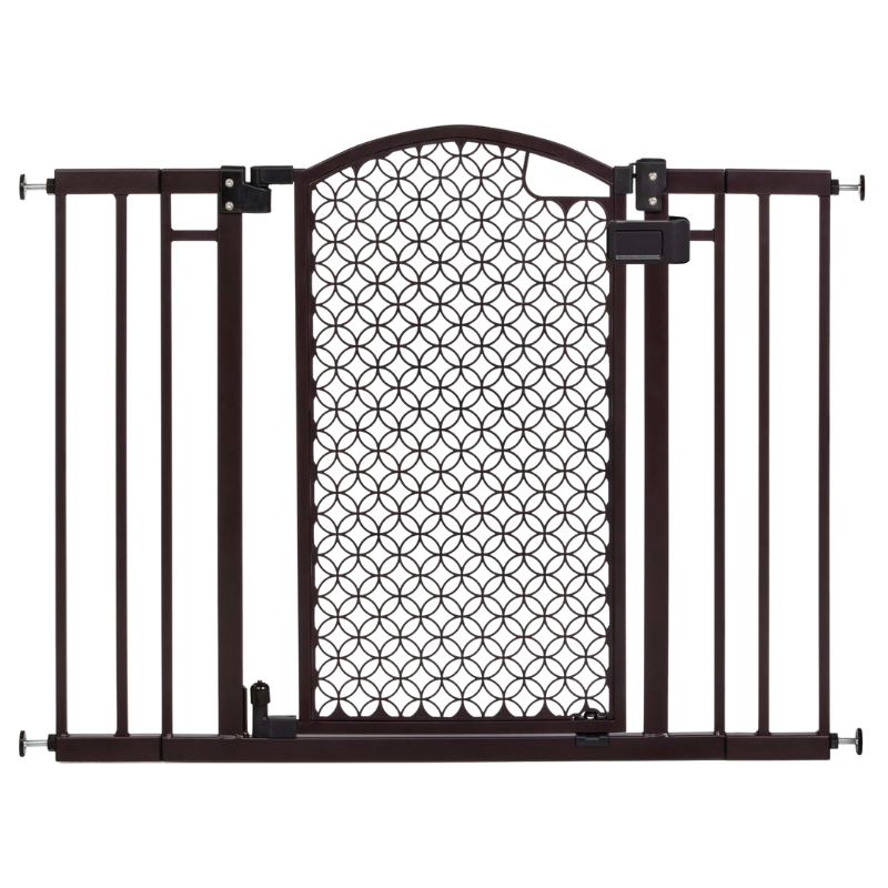 The Doorway 42W Series Baby Gate - Espresso