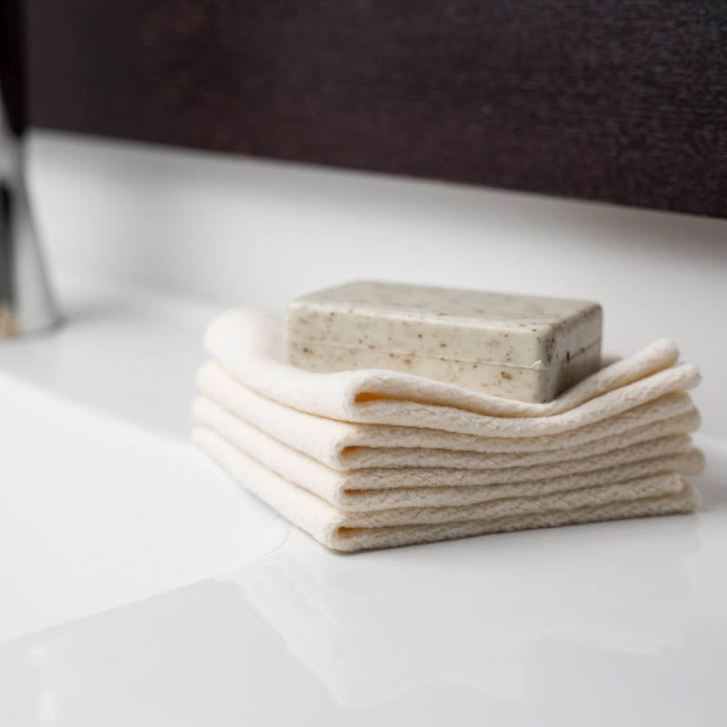 Organic Cotton Wash Cloths
