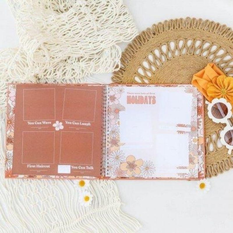 Memory Baby Book Flower Child