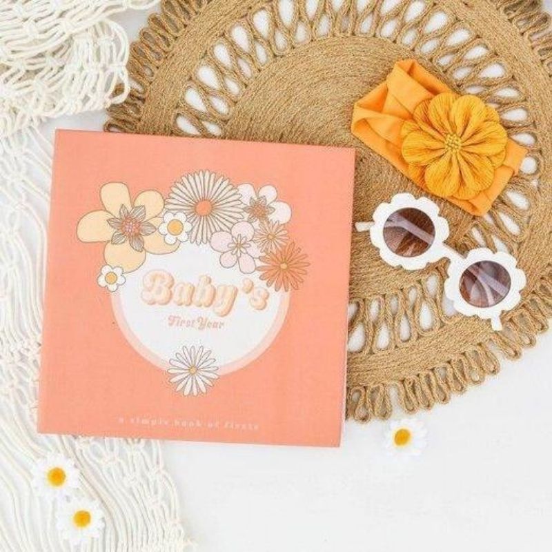 Memory Baby Book Flower Child