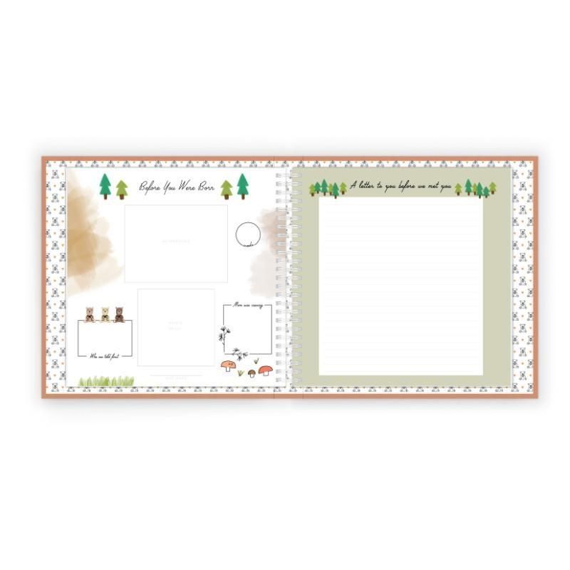 Luxury Memory Baby Book Teddy Bears' Picnic