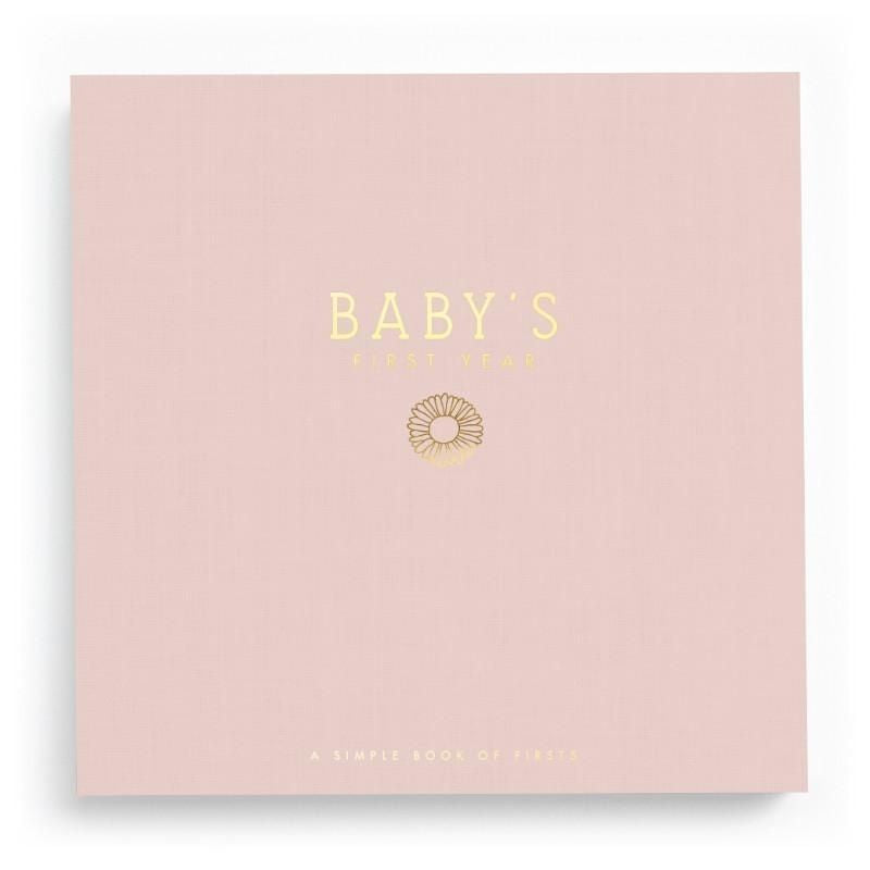 Luxury Memory Baby Book Wildflower Meadow