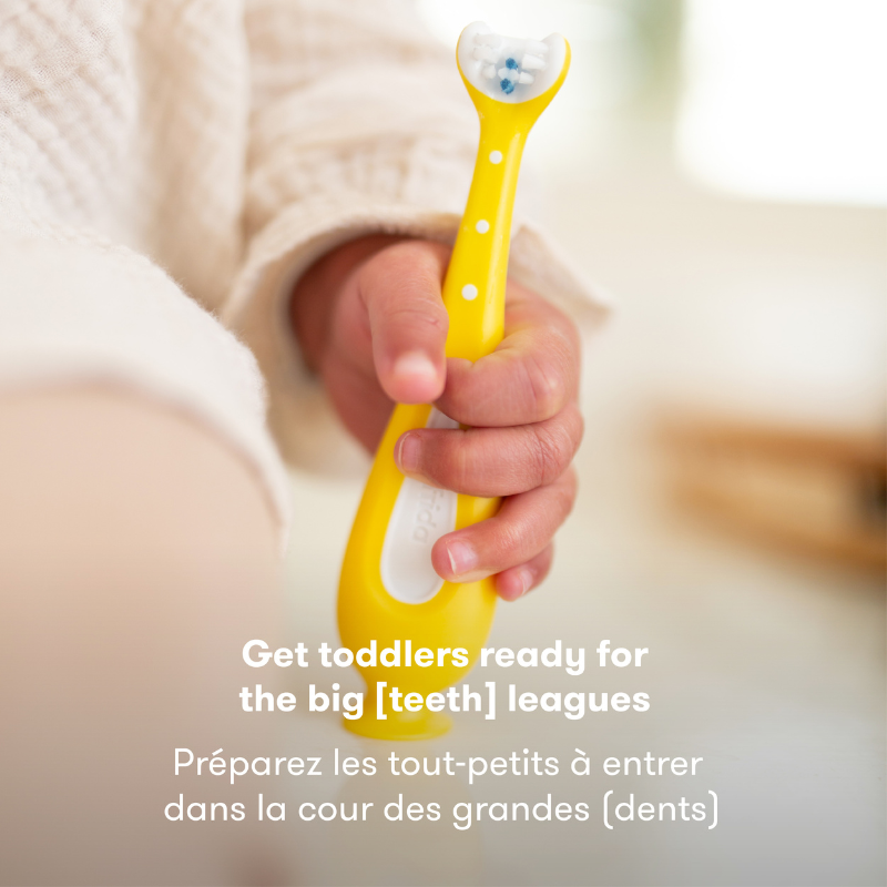 Brosse à dents d'entraînement pour les tout-petits
