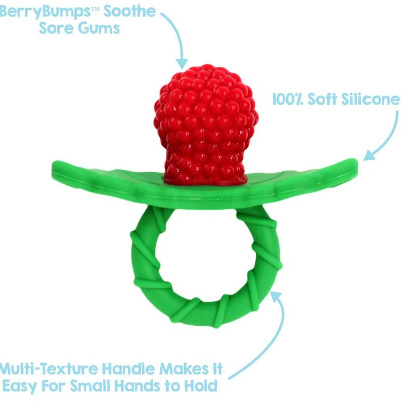 RaZberry Teether - 2 Pack Red & Blue
