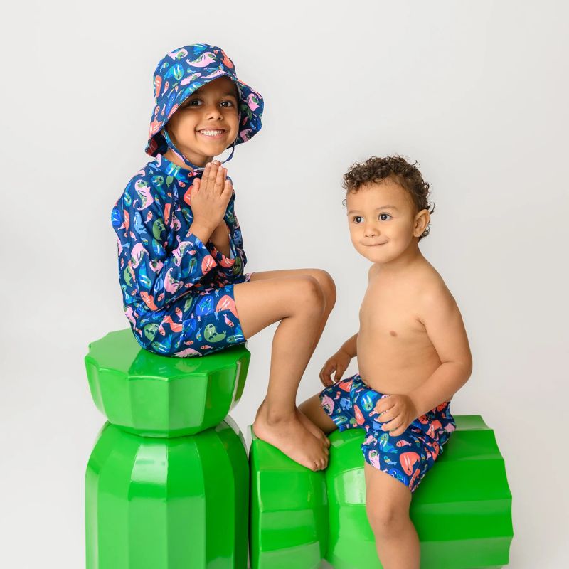 Rash Guard One Piece Printed Swimsuit