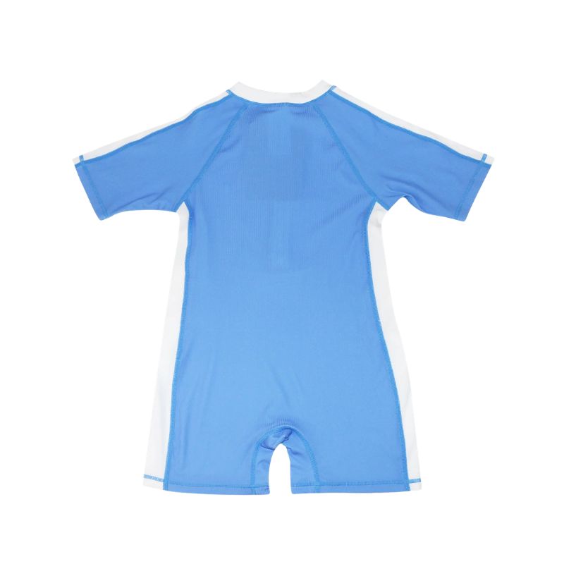 Boys Short Sleeve 1 Piece Swimsuit