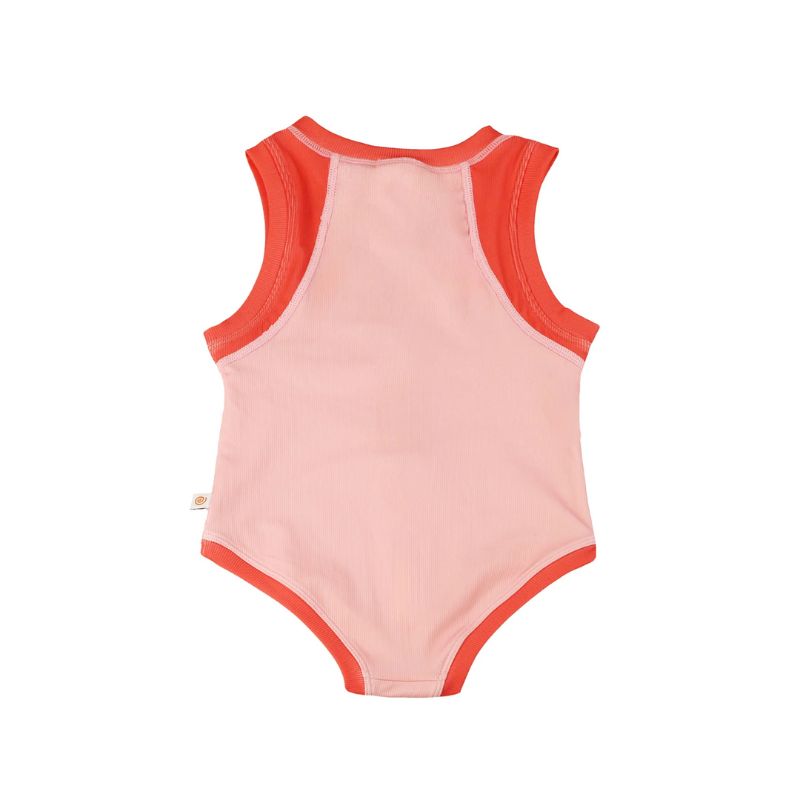 Short Sleeve Solid Swimsuit