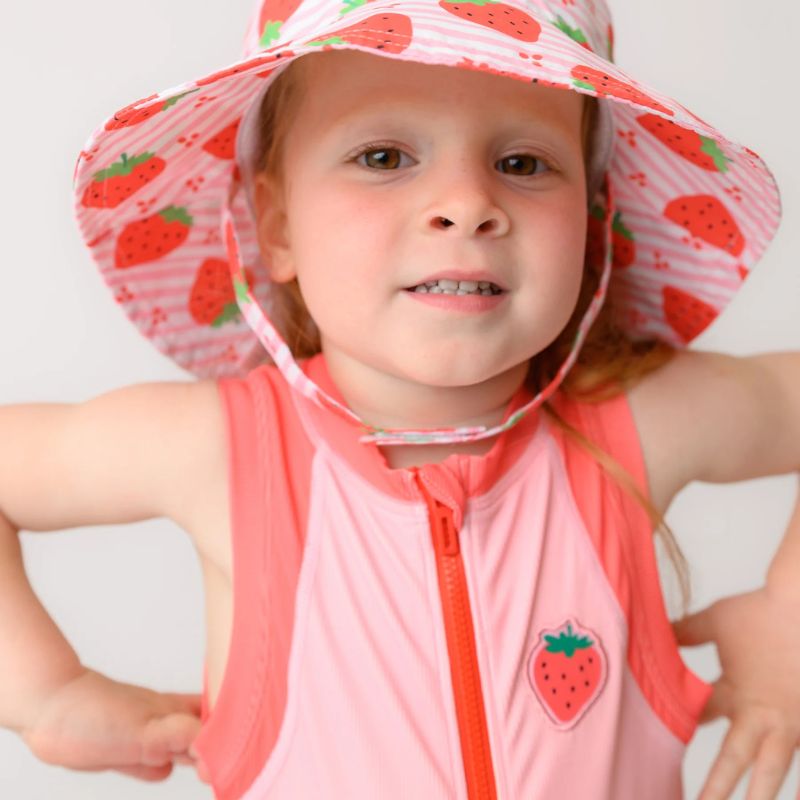 Short Sleeve Solid Swimsuit