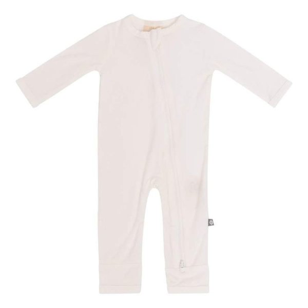 Bamboo Zipper Romper Cloud