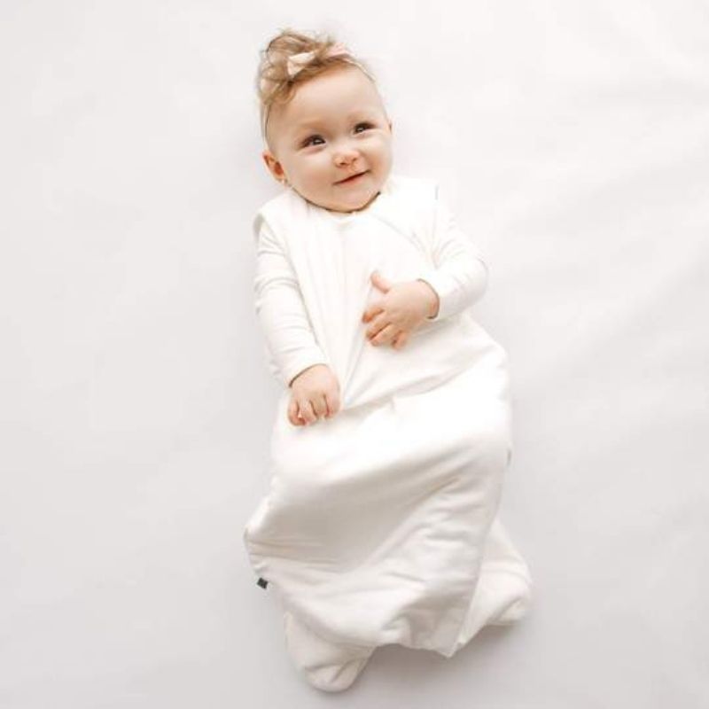 Bamboo Sleep Bag - 1 TOG Cloud