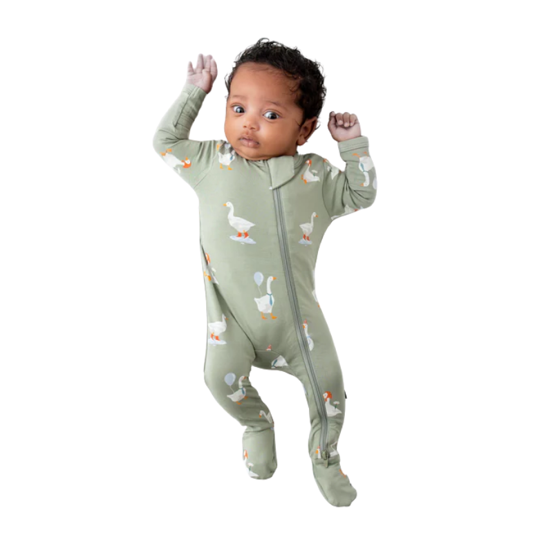 Chausson zippé en bambou