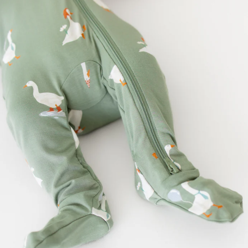 Chausson zippé en bambou