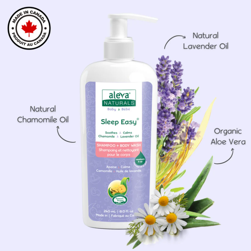 Nettoyant pour les cheveux et le corps Sleep Easy 240 ml
