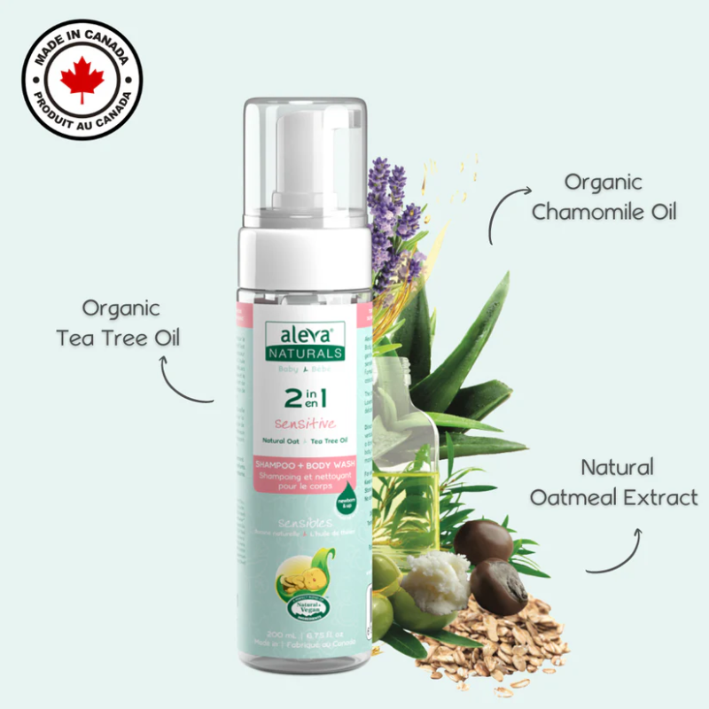 Nettoyant corps et cheveux 2 en 1 - 240 ml