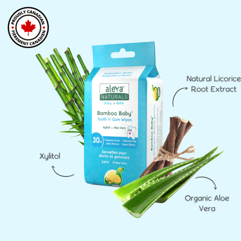 Lingettes Tooth 'n' Gum - 30 ct