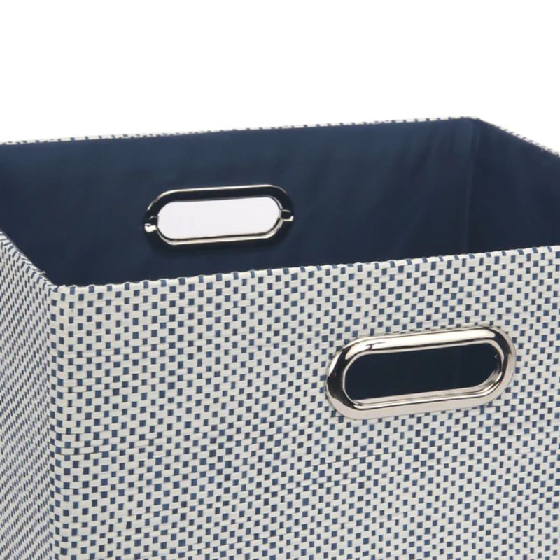 Foldable Storage Bins Blue