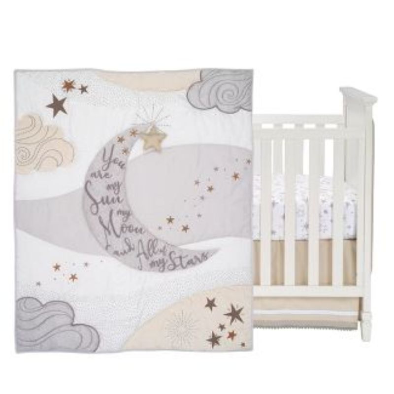 Nursery 3-Piece Crib Bedding Set
