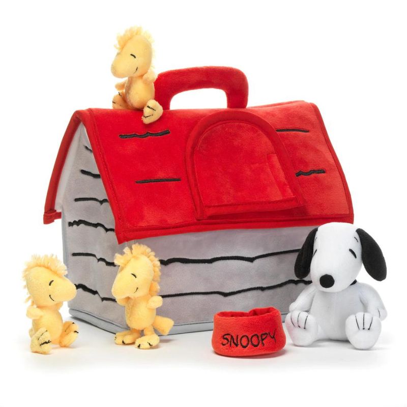 Plush - Classic Snoopy Interactive Dog House Set