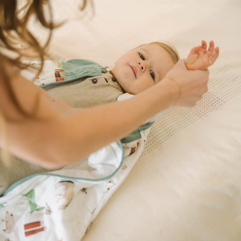Cotton Muslin Quilted Sleep Bag