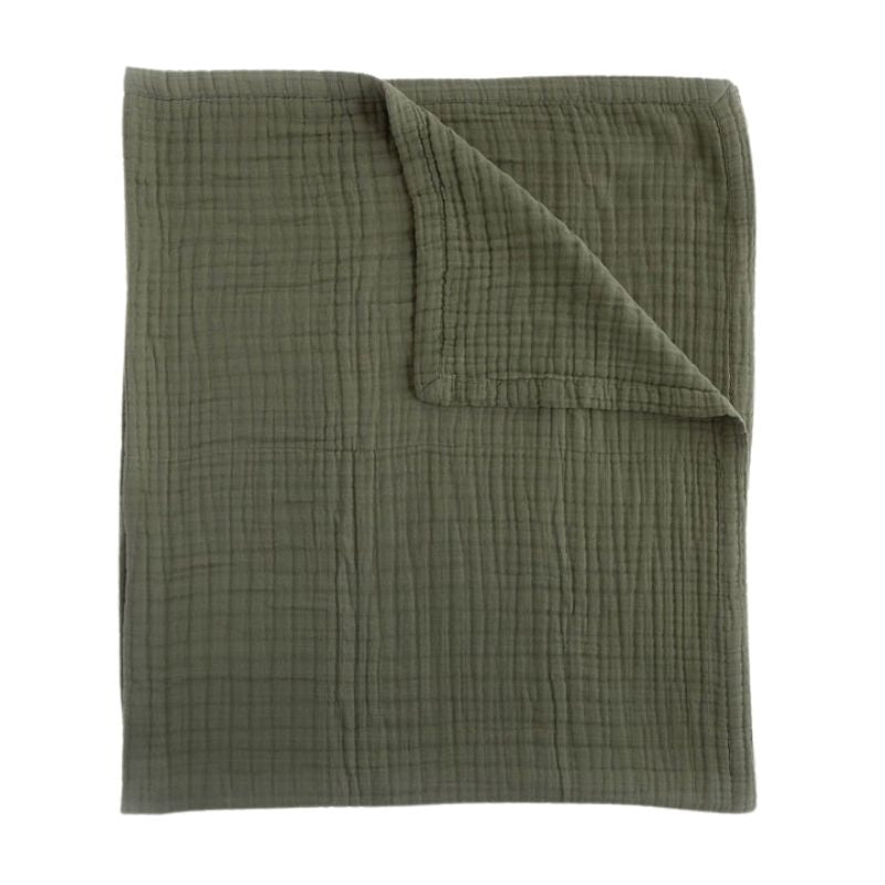 Big Kid Cotton Muslin Quilt Fern