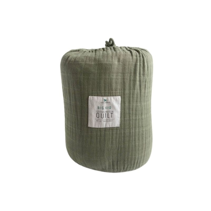 Big Kid Cotton Muslin Quilt Fern