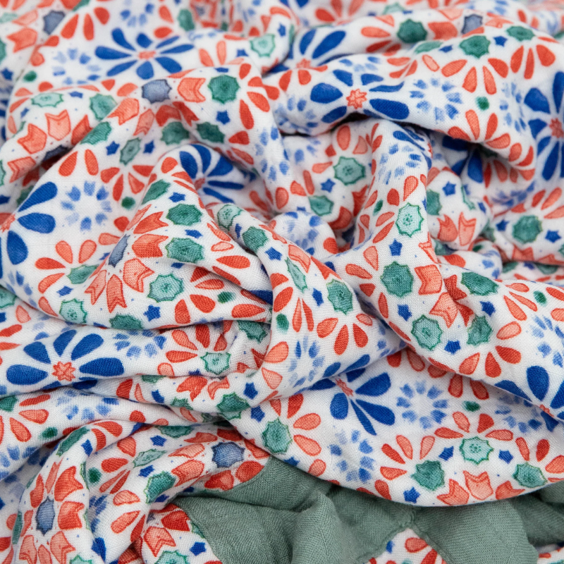 Deluxe Muslin Quilted Throw