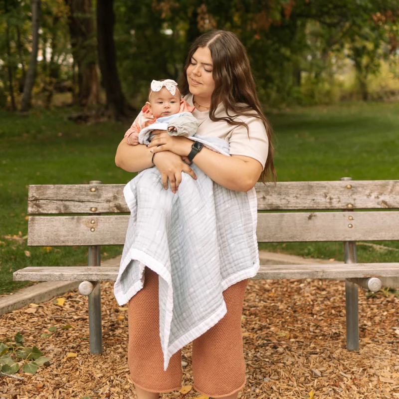 Cotton Muslin Baby Quilt