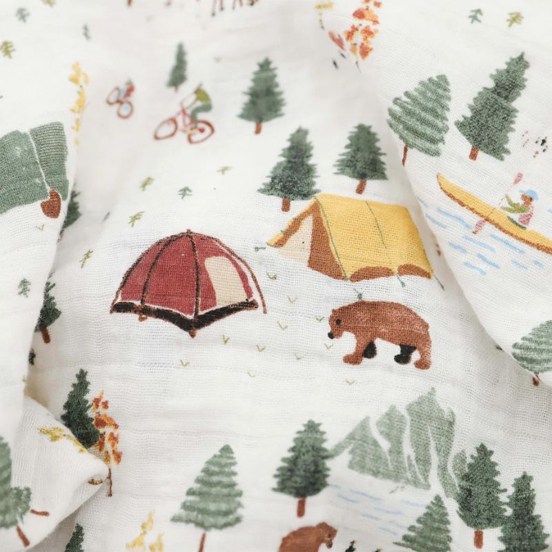 Organic Cotton Muslin Swaddle Blanket - 2 Pack