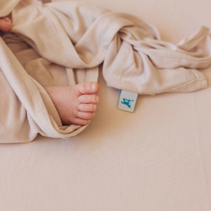 Stretch Knit Swaddle & Hat Set