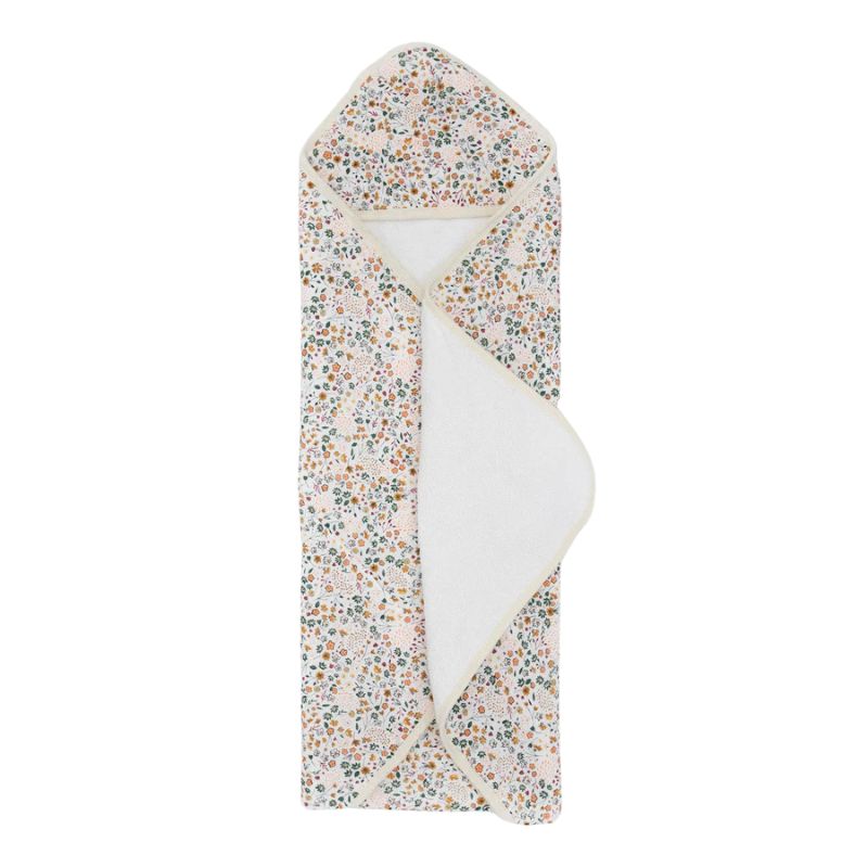 Infant Hooded Towel Pressed Petal