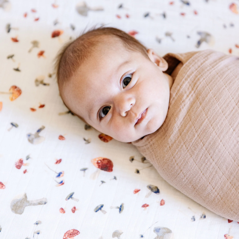 Cotton Muslin Crib Sheets