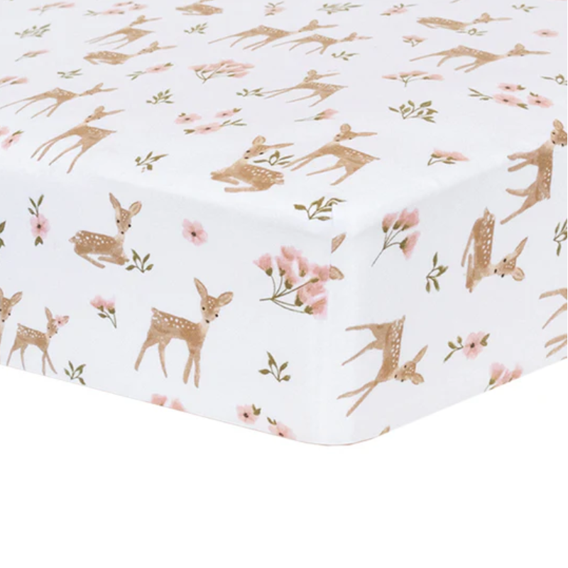 Fitted Cotton Crib Sheet