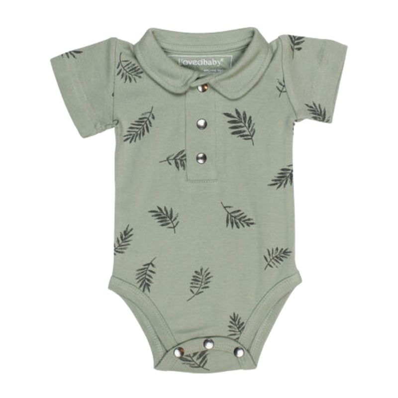 Polo Bodysuit Seafoam Fern