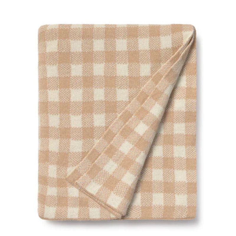 Knitted Blanket Vichy