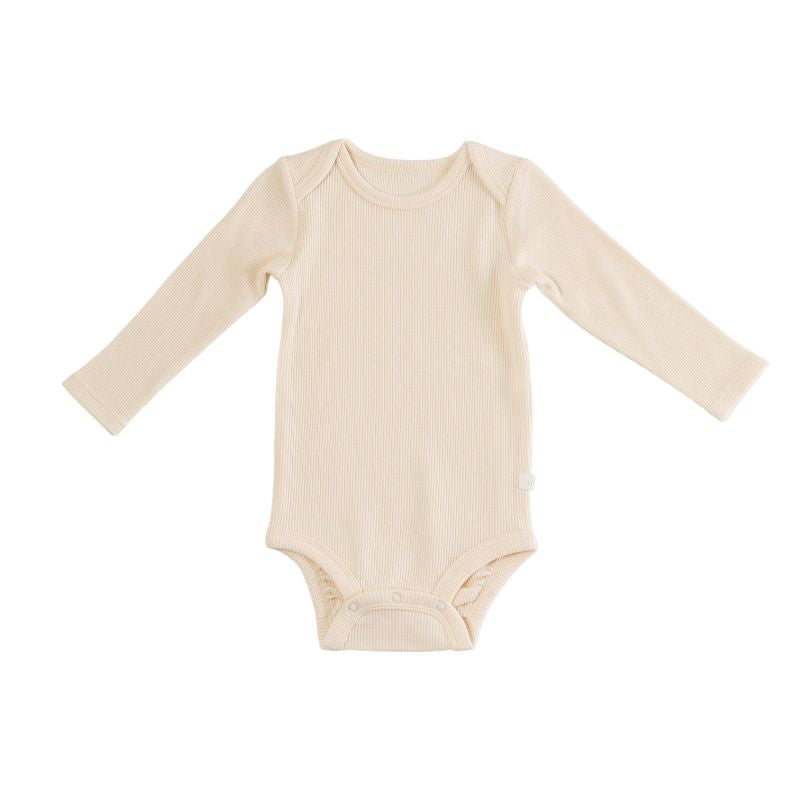Waffle Long Sleeve Bodysuits