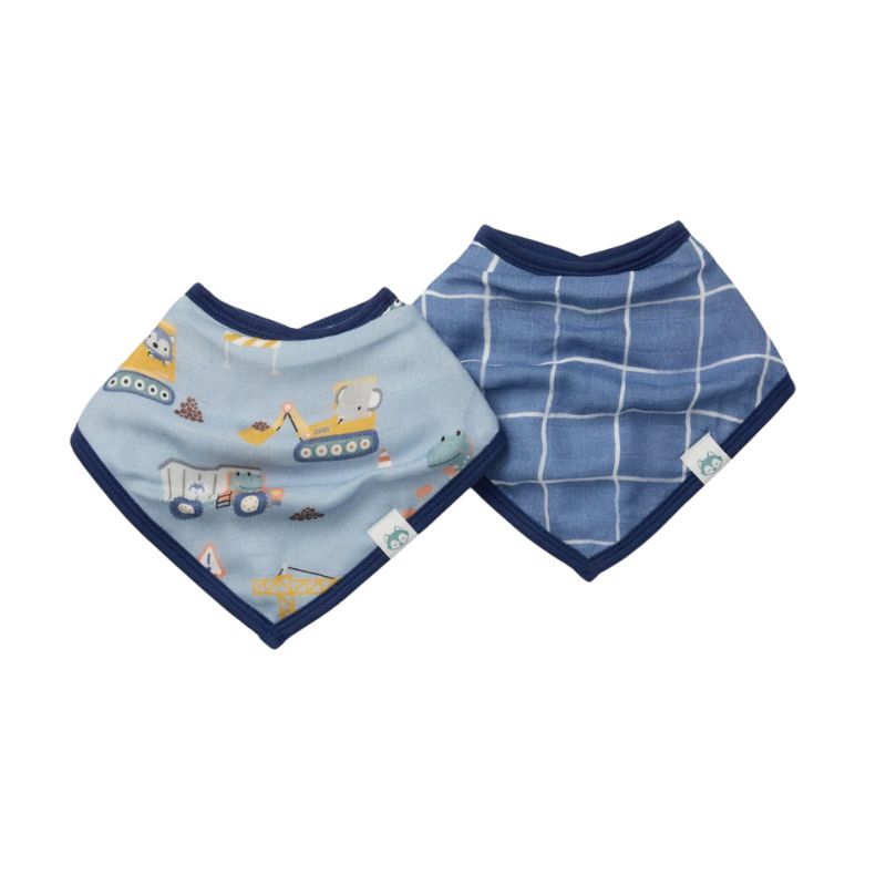 Muslin Bandana Bib Set - 2 Pack