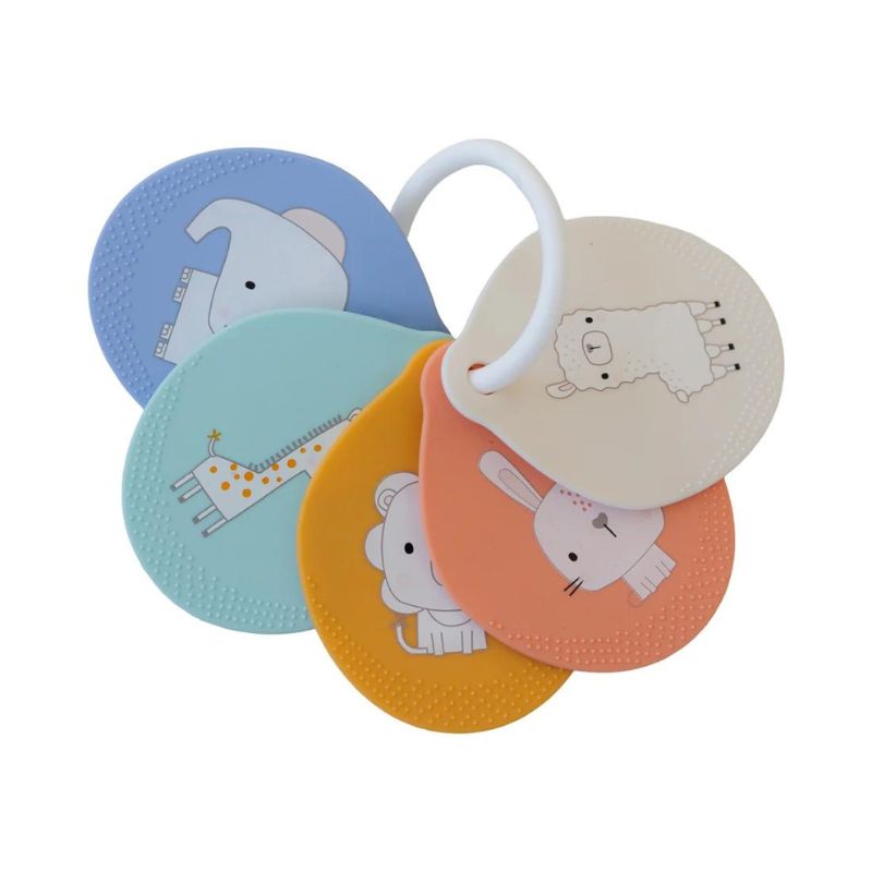 Silicone Flash Cards - Animals