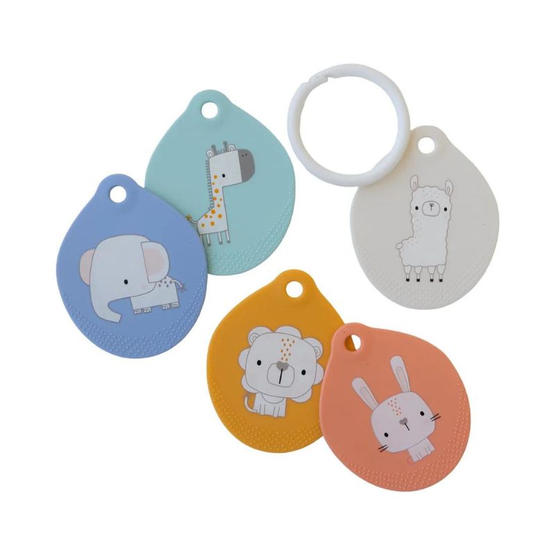 Silicone Flash Cards - Animals
