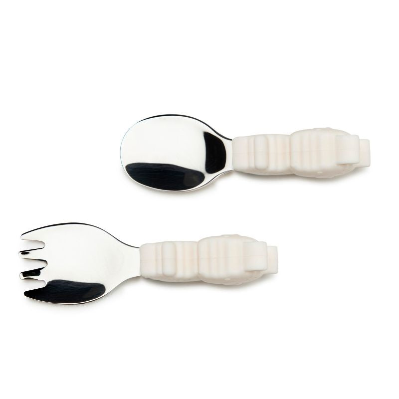 Toddler Learning Spoon and Fork Set Lola the Llama